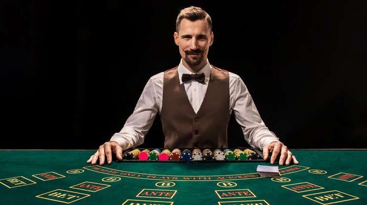 Real Dealer Live Baccarat Table HD Streaming မြင်ကွင်း